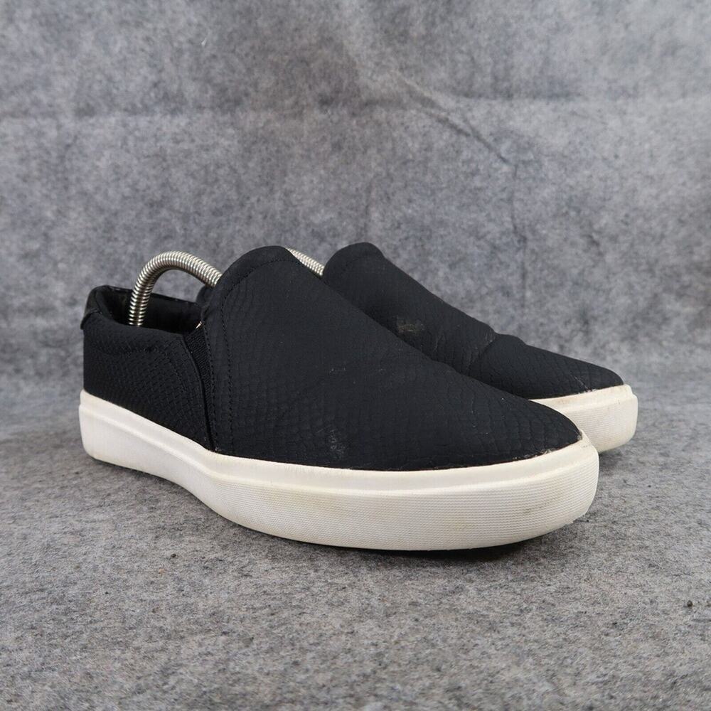 Dr Scholls Shoes Womens 8.5 Slip On Sneaker Casual Wink Black Lifestyle Flat
